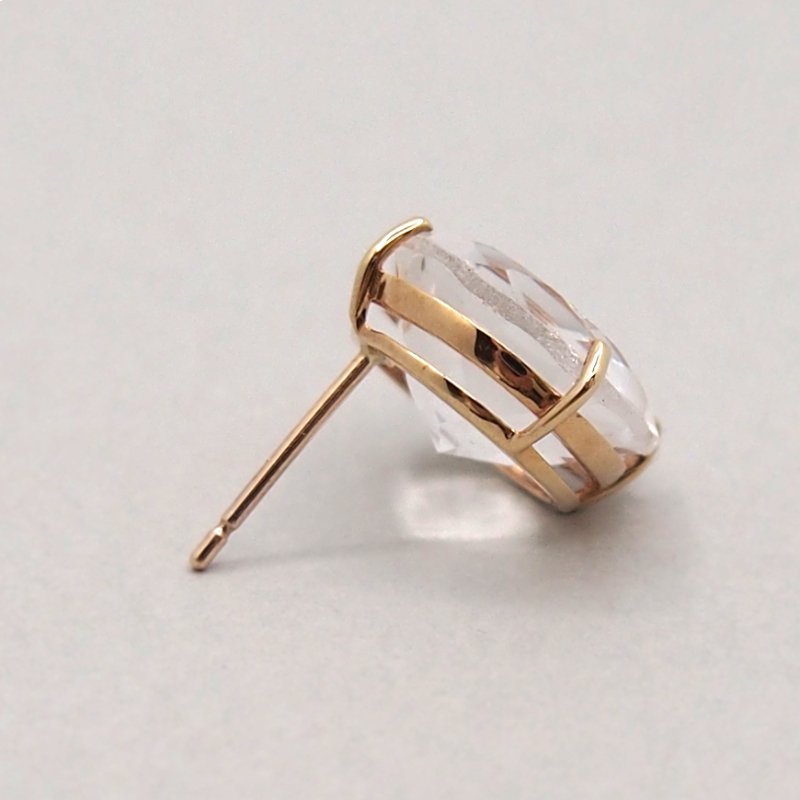 The round ピアス - Quartz - Pair