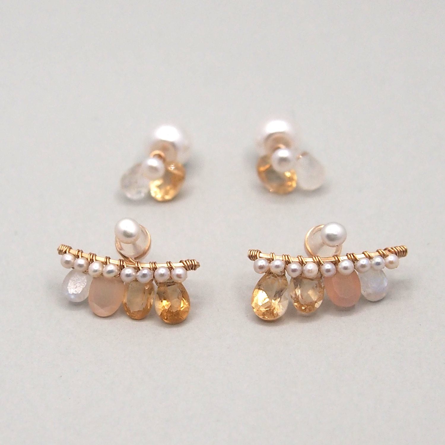 Citrin bijoux the line ピアス・イヤリング M 片耳売り