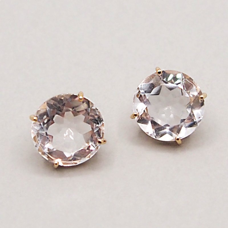 The round  ピアス - Quartz -  Pair
