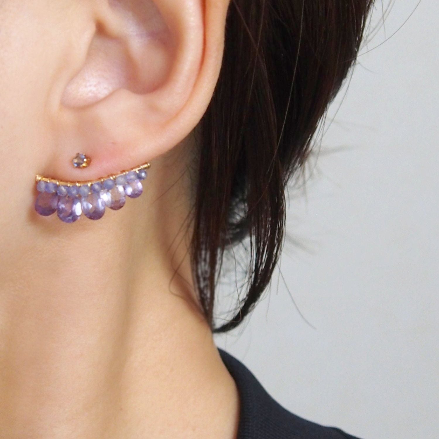 AJISAI color bijoux the line ピアス片耳売り
