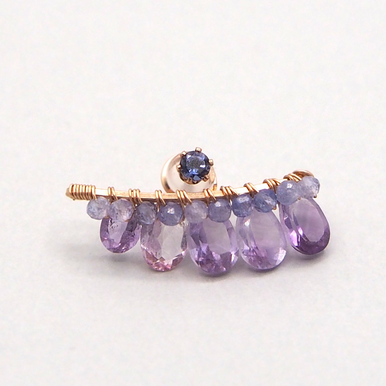 AJISAI color bijoux the line ピアス片耳売り