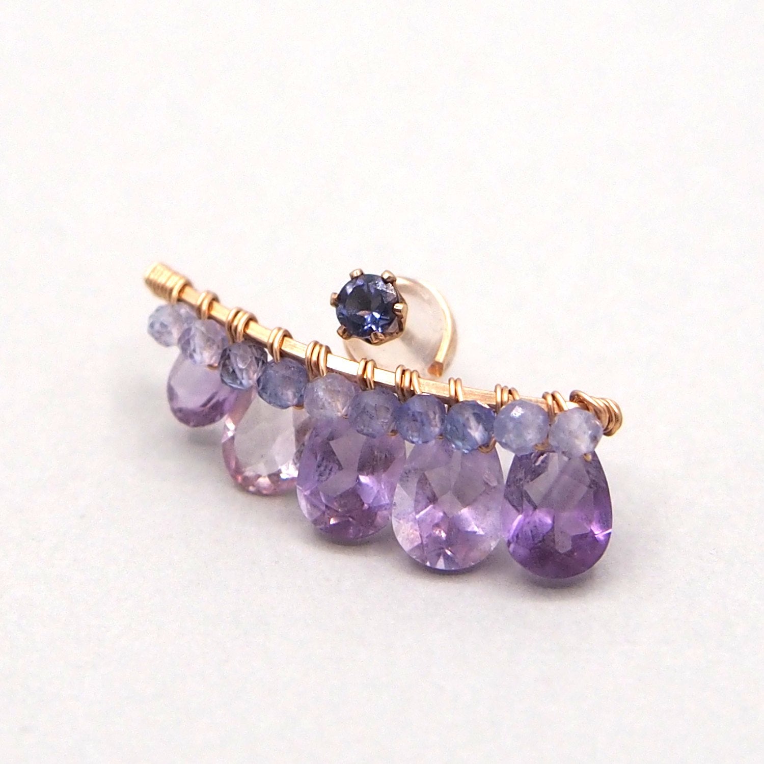 AJISAI color bijoux the line ピアス片耳売り